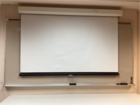 Large Dry Erase Board & Screen