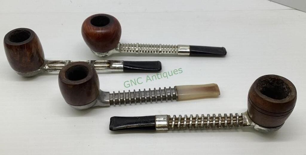 Vintage smoking pipes - lot of four   1454
