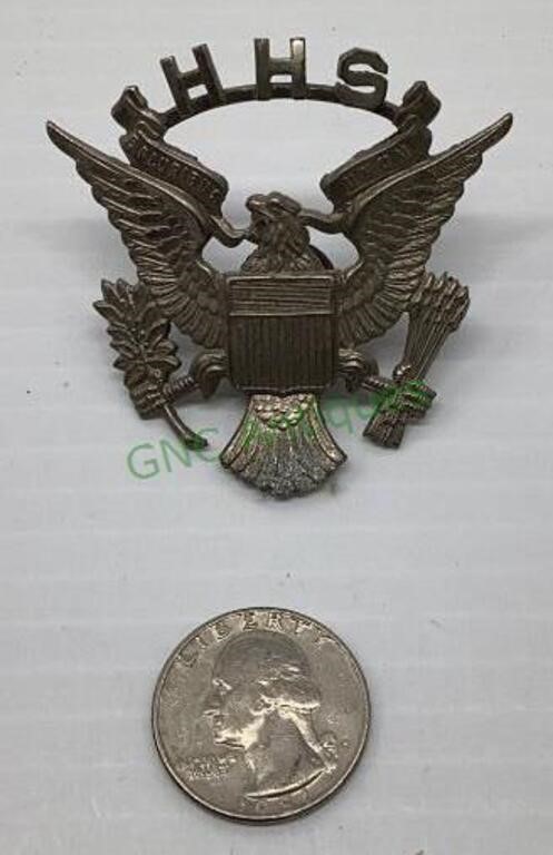Vintage Health and Human Services badge    1941
