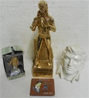 set of 4 Elvis pieces