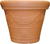 Tusco Planter  31 inch Washed Terra Cotta