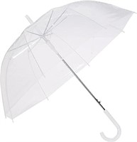 (U) Amazon Basics Clear Bubble Umbrella - Clear
