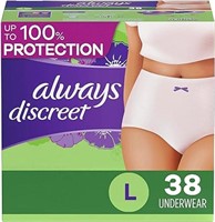 (N) Always Discreet, Incontinence & Postpartum Und