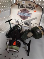 3 Fishing Reels-Dam Berlin West Quick Super,