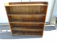 48" x 51" x 10" d    Antique  Bookshelf