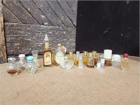 Lot of 17ea vintage perfumes