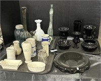 Black Glassware, Lenox, Stoneware, Coke.