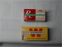 Vintage Winchester 22 Auto & Remington 22L Ammo