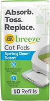 10PCS Purina Tidy Cats Breeze Litter System Cat Pa