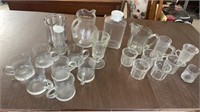 Clear Cut Pitchers , Cups , mugs , syrup