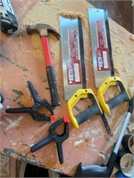 Clamps, Hammer etc