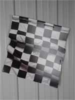 Kyle Petty Autographed Checkered Flag Cut Out