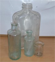 Vintage Glass Bottle Lot