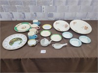 Fine china mugs, saucers, serving plates, etc
