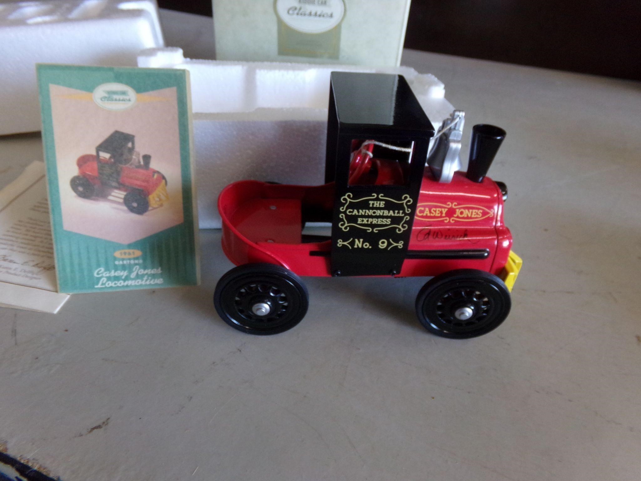 signed Kiddie car Locomotive