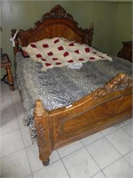 King Size Headboard & Footboard - rough