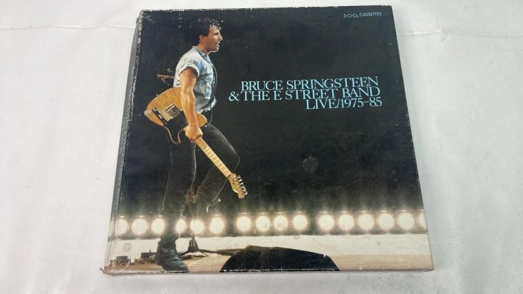 Bruce Springsteen live 3 cassette taps