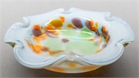 Art Glass Centerpiece Bowl