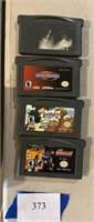 Four Nintendo DS games
