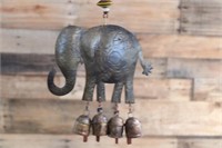 Elephant Motif Spirit Bell Mobile