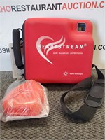 Heartstream Semi Automatic Defibrillator w/mask