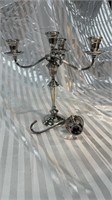 Silver Plate Candelabra - 5 Arm Light Candelabra