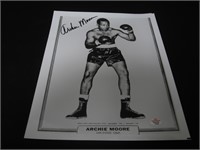 Archie Moore signed 8x10 photo COA