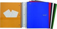 Five Star Wirebound Notebook, 5-Subject-PURPLE