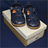 Hanna Anderson Child's Size 7 Navy Shoes Like New