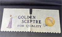 Vintage Golden Sceptre Sunkist onion skin litho