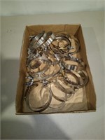 Lot of 4" Hose Clamps