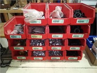 15 Bins of Assorted Hardware