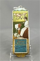 Sharples Cream Separator advertising tin match