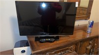 Samsung TV with remote