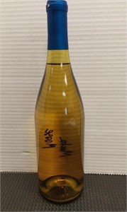 Prairie Berry mocha moose collectible wine bottle
