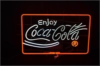 NeonPro Enjoy Coca Cola Neon Wall Sign Working