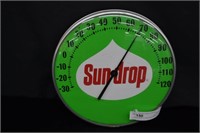 Sundrop Soda 12" Thermometer Made In USA