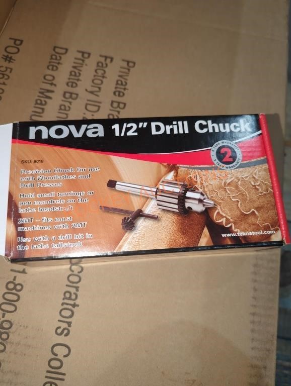 Nova 1/2" Drill Chuck