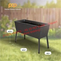 P.O.P. 19.5L x 44.5W x 29.75H in. Garden Bed