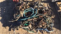 Pallet of Horse Halters & Lead Ropes