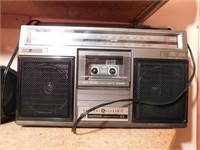 General Electric stereo radio cassette recorder,