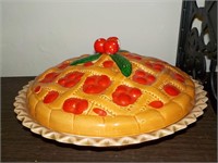 Cherry Pie dish with lid