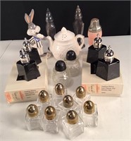 Various Salt & Pepper Shakers