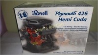 Hemi Cuda plymouth 426 Model 1:6 Die Cast Orig Box