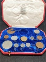 1950s Foreign Coin Set