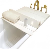 67x27.5 Foldable PVC Bathtub Cover