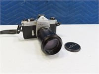 PENTAX "SpotMatic SP" vtg blk Camera w/ NICE Lens