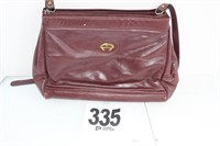 Brown Leather Aigner Purse (U236)