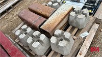 Pallet of Cement Blocks & Tubes