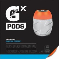 Pallets of Gatorade GX Glacier Freeze Flavor Pod